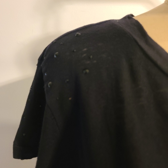 Current/Elliott black destroyed crewneck  NWT - Picture 9 of 9